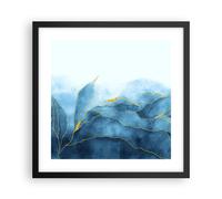 Poster 40x40cm Lusso Fascino Astrazione Stampe Immagini Quadri Moderni Murale