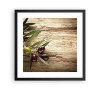 Poster 40x40cm Oliva italia aroma dieta Stampe Immagini Quadri Moderni Murale