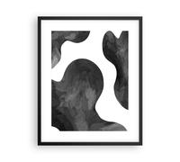 Poster 40x50cm Astrazione Forma Figura Stampe Immagini Quadri Moderni Murale