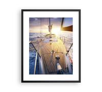 Poster 40x50cm barca a vela mare Stampe Immagini Quadri Moderni Murale