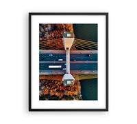 Poster 40x50cm Bridge Siekierkowski Varsavia Stampe Immagini Quadri Murale
