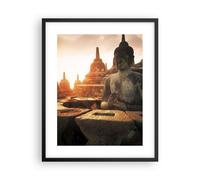 Poster 40x50cm Buddha fede Asia Stampe Immagini Quadri Moderni Murale