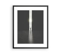 Poster 40x50cm Cancello Uomo Luce Stampe Immagini Quadri Moderni Murale