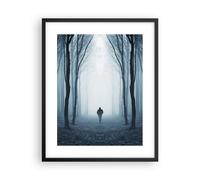 Poster 40x50cm Carattere Foresta Solitudine Stampe Immagini Quadri Murale