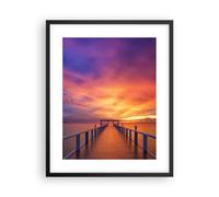 Poster 40x50cm Cielo I Colori Pier Stampe Immagini Quadri Moderni Murale