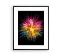 Poster 40x50cm Colorato Polvere Esplosione Stampe Immagini Quadri Moderni Murale