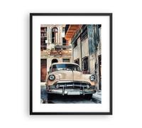 Poster 40x50cm Cubano auto case popolari Stampe Immagini Quadri Moderni Murale