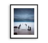 Poster 40x50cm Frangiflutti Nebbia Notte Stampe Immagini Quadri Moderni Murale