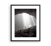 Poster 40x50cm Grotta Alba Donna Stampe Immagini Quadri Moderni Murale
