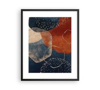Poster 40x50cm I colori le forme la geometria Stampe Immagini Quadri Murale