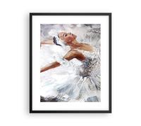 Poster 40x50cm La donna danza balletto corpo Stampe Immagini Quadri Murale