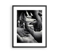 Poster 40x50cm Mani tolleranza comunità Stampe Immagini Quadri Moderni Murale