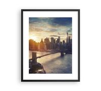 Poster 40x50cm New York città Stampe Immagini Quadri Moderni Murale