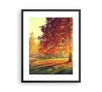 Poster 40x50cm parco autunno albero Stampe Immagini Quadri Moderni Murale