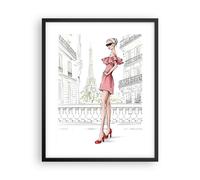 Poster 40x50cm Parigi Torre Eiffel Stampe Immagini Quadri Moderni Murale