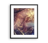 Poster 40x50cm Pietra Oro Marmo Stampe Immagini Quadri Moderni Murale