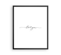 Poster 40x50cm Ti amo scritto a mano Stampe Immagini Quadri Moderni Murale
