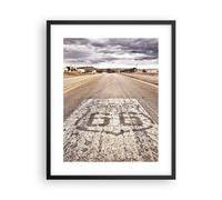 Poster 40x50cm USA percorso 66 viaggio Stampe Immagini Quadri Moderni Murale