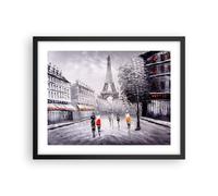 Poster 50x40cm Architettura Parigi Eiffle francia Stampe Immagini Quadri Moderni