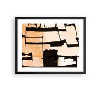 Poster 50x40cm Astrazione Pezzo Pittura Stampe Immagini Quadri Moderni Murale