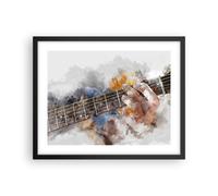 Poster 50x40cm chitarra musica Stampe Immagini Quadri Moderni Murale