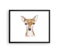 Poster 50x40cm Doe grafica bambini Stampe Immagini Quadri Moderni Murale