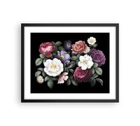 Poster 50x40cm Fiori Bouquet Composizione Stampe Immagini Quadri Moderni Murale