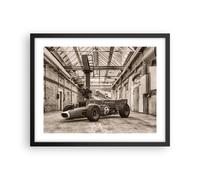 Poster 50x40cm Formula 1 Corsa Retro Stampe Immagini Quadri Moderni Murale