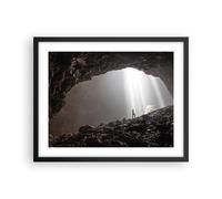 Poster 50x40cm Grotta Alba Donna Stampe Immagini Quadri Moderni Murale