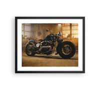 Poster 50x40cm Harley-Davidson moto motore Stampe Immagini Quadri Moderni Murale