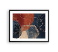 Poster 50x40cm I colori le forme la geometria Stampe Immagini Quadri Moderni