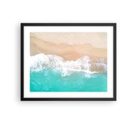 Poster 50x40cm mare onda sabbia Stampe Immagini Quadri Moderni Murale