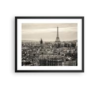 Poster 50x40cm Parigi città casa Stampe Immagini Quadri Moderni Murale