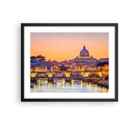 Poster 50x40cm Roma italia basilica storia Stampe Immagini Quadri Moderni Murale