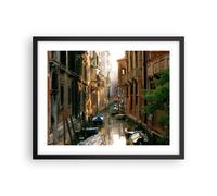 Poster 50x40cm Venezia ponte acqua casa Stampe Immagini Quadri Moderni Murale