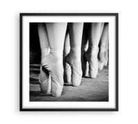 Poster 50x50cm Ballerine piedi danza Stampe Immagini Quadri Moderni Murale