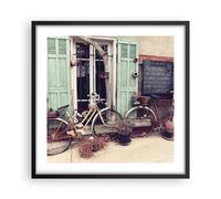Poster 50x50cm Biciclette Vintage Tenement Stampe Immagini Quadri Moderni Murale