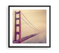 Poster 50x50cm Bridge autostrada infrastrutture Stampe Immagini Quadri Moderni