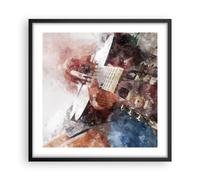 Poster 50x50cm chitarra musica Stampe Immagini Quadri Moderni Murale