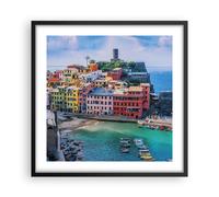 Poster 50x50cm Colori Edifici Italia Stampe Immagini Quadri Moderni Murale