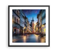 Poster 50x50cm Cracovia Chiesa Mariacki Stampe Immagini Quadri Moderni Murale