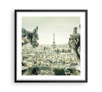 Poster 50x50cm Doccioni Parigi Notre Dame Stampe Immagini Quadri Moderni Murale