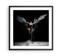 Poster 50x50cm Fotografia danza ali Stampe Immagini Quadri Moderni Murale