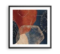 Poster 50x50cm I colori le forme la geometria Stampe Immagini Quadri Moderni