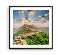 Poster 50x50cm Muro Montagna asiatico Cina Stampe Immagini Quadri Moderni Murale