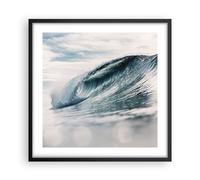 Poster 50x50cm Onda mare oceano Stampe Immagini Quadri Moderni Murale