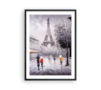 Poster 50x70cm Architettura Parigi Eiffle francia Stampe Immagini Quadri Murale