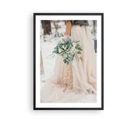 Poster 50x70cm Bouquet matrimonio vestito Stampe Immagini Quadri Moderni Murale