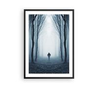 Poster 50x70cm Carattere Foresta Solitudine Stampe Immagini Quadri Murale