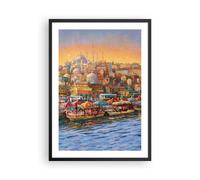 Poster 50x70cm Colori Città Turchia Stampe Immagini Quadri Moderni Murale